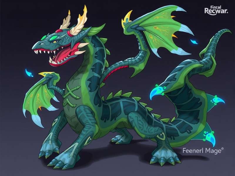 Fennel Dragon Mage Concept Art