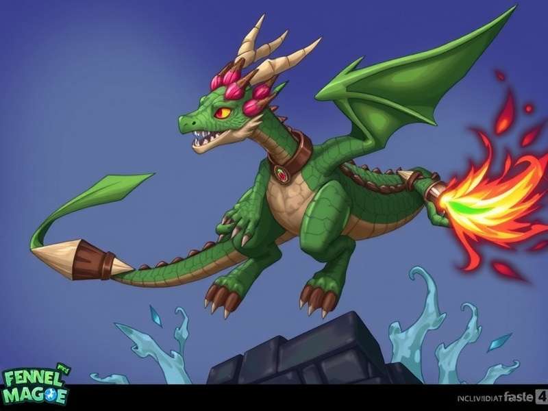 Fennel Dragon Mage Gameplay Screenshot